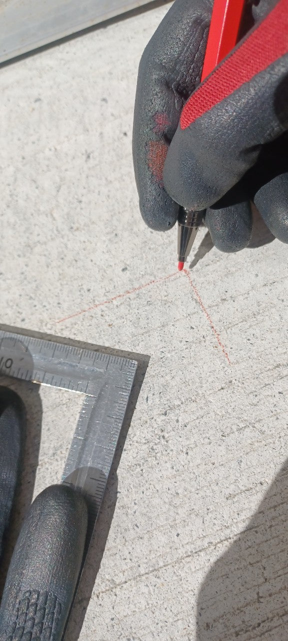 【朱雀】建築用シャープペン 2.0mm 硬芯